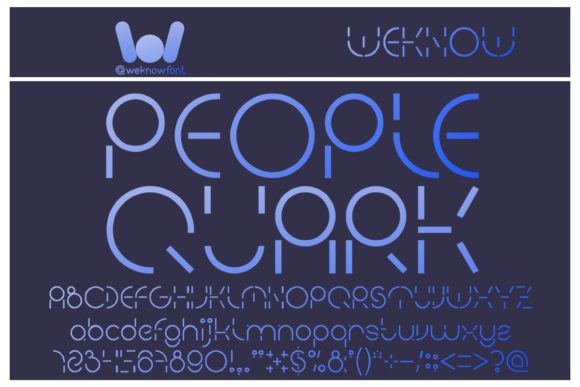 A Review of People Quark as a Display Typeface