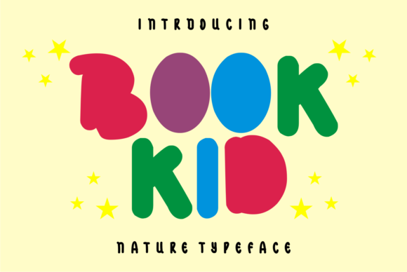 Book Kid: A Display Font for Marketing That Makes You Look