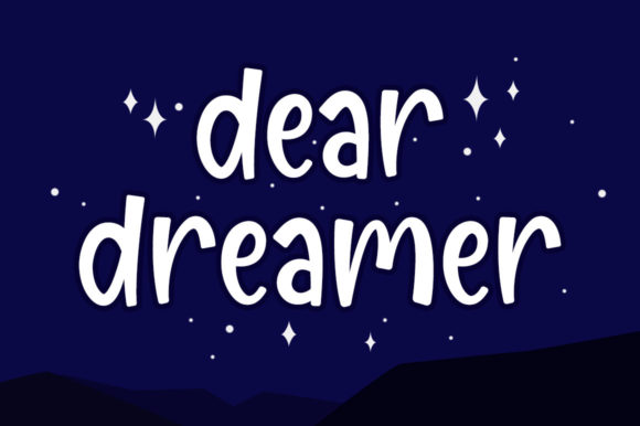 Dear Dreamer: A Chalkboard Font for Editorial Personality