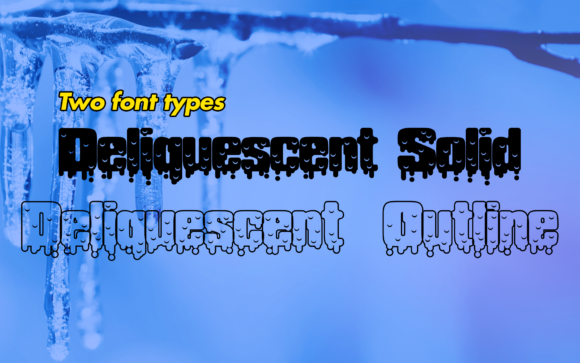 Deliquescent: A Display Font for Distinct Branding