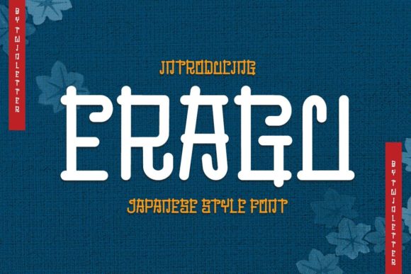 Eragu Typeface: A Quirky Display Font for Digital Design