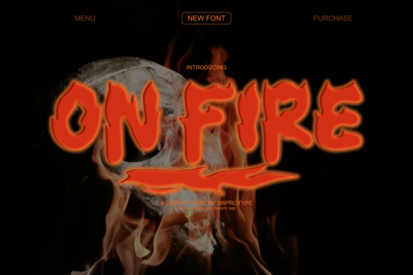 Harnessing On Fire: A Font That Clarifies Campaign Messages