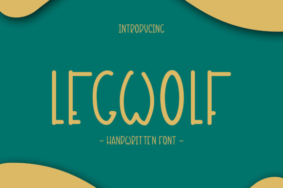Legwolf: A Display Font Designed for Digital Elegance