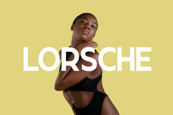 Lorsche: A Modern Display Font for Editorial Design