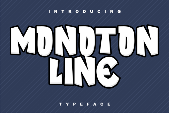 Monoton Line: The Bold Display Font for Modern Marketing