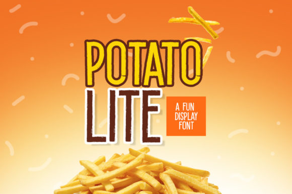 Potato Lite: A Playful Display Font for Modern Web Design