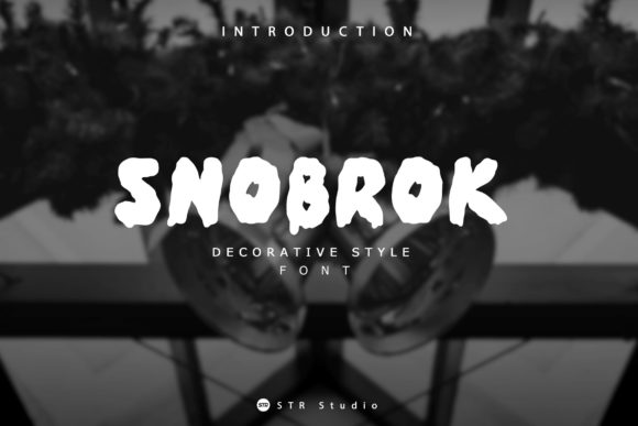 Snobrok: The Bold Display Font for Unmissable Campaigns