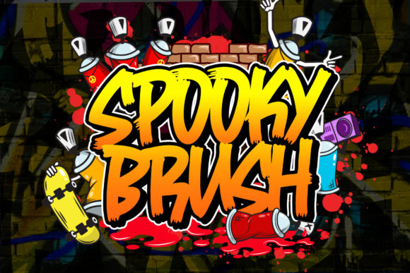The Spooky Brush Font: Your Secret Weapon for Bold Craft Projects