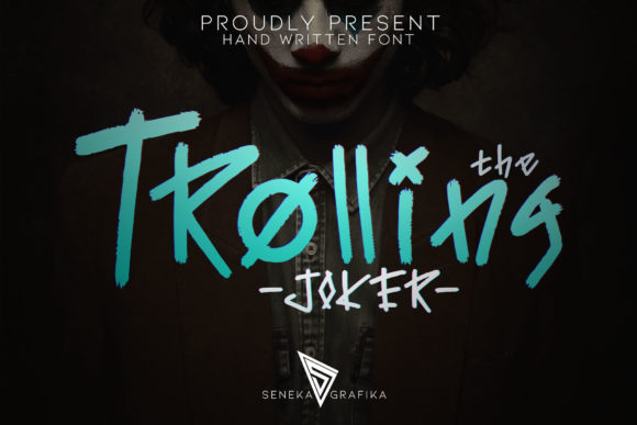 Using The Trolling Joker Font for Your Creative Projects